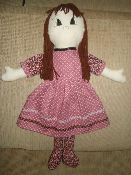Boneca de Pano Rose